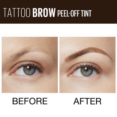 Maybelline Tattoo Brow Augenbrauenfarbe für Frauen 4,6 g Farbton  Medium Brown
