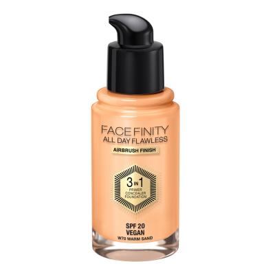 Max Factor Facefinity All Day Flawless SPF20 Foundation für Frauen 30 ml Farbton  W70 Warm Sand
