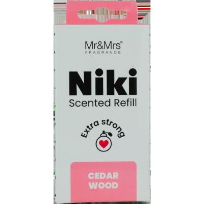 Mr&amp;Mrs Fragrance Niki Refill Cedar Wood Autoduft Nachfüllung 1 St.