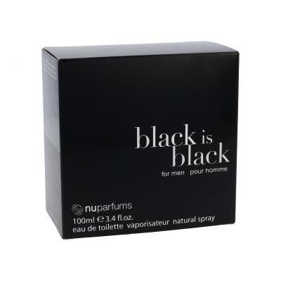 Nuparfums Black is Black Eau de Toilette für Herren 100 ml