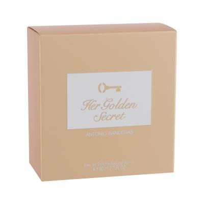 Antonio Banderas Her Golden Secret Eau de Toilette für Frauen 80 ml