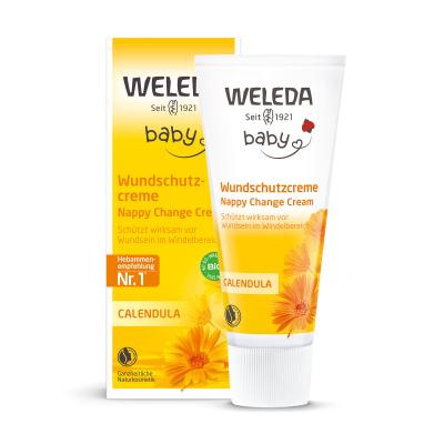 Weleda Baby Calendula Baby Cream Körpercreme für Kinder 75 ml