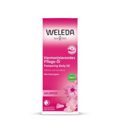 Weleda Wild Rose Pampering Körperöl für Frauen 100 ml