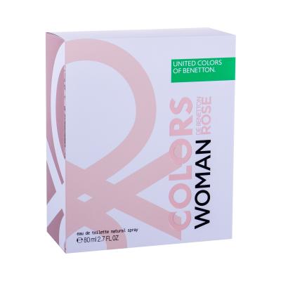 Benetton Colors de Benetton Rose Eau de Toilette für Frauen 80 ml