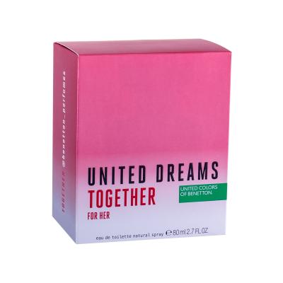 Benetton United Dreams Together Eau de Toilette für Frauen 80 ml