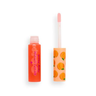 I Heart Revolution Tasty Peach Lip Oil Lippenöl für Frauen 6 ml Farbton  Sweet Peach