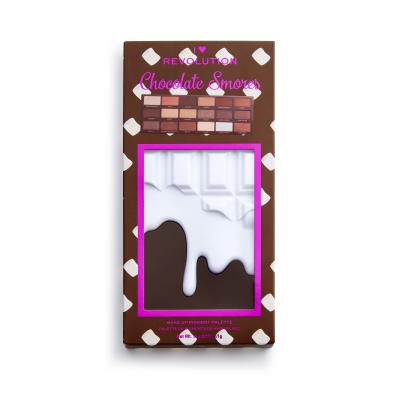 I Heart Revolution Chocolate Eyeshadow Palette Lidschatten für Frauen 18 g Farbton  Smores Chocolate