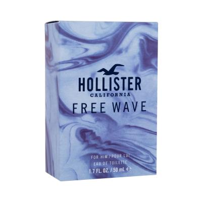 Hollister Free Wave Eau de Toilette für Herren 50 ml