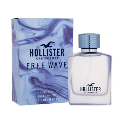Hollister Free Wave Eau de Toilette für Herren 50 ml