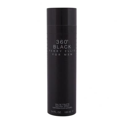 Perry Ellis 360° Black Eau de Toilette für Herren 100 ml