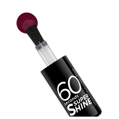 Rimmel London 60 Seconds Super Shine Nagellack für Frauen 8 ml Farbton  712 Berry Pop