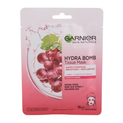 Garnier Skin Naturals Hydra Bomb Natural Origin Grape Seed Extract Gesichtsmaske für Frauen 1 St.