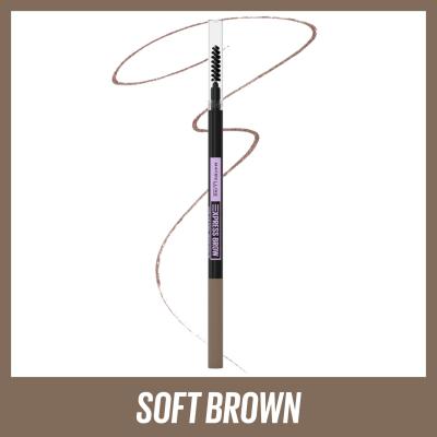 Maybelline Express Brow Ultra Slim Augenbrauenstift für Frauen 9 g Farbton  Soft Brown