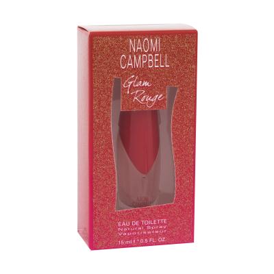Naomi Campbell Glam Rouge Eau de Toilette für Frauen 15 ml