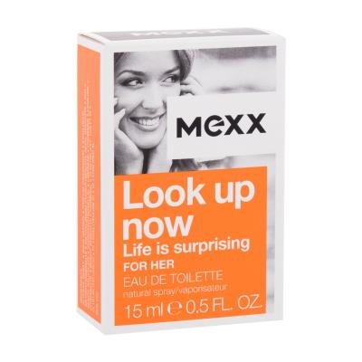 Mexx Look up Now Life Is Surprising For Her Eau de Toilette für Frauen 15 ml