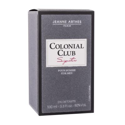 Jeanne Arthes Colonial Club Signature Eau de Toilette für Herren 100 ml