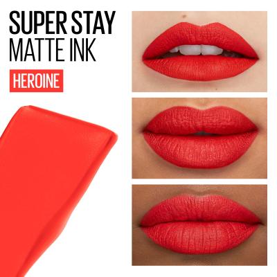 Maybelline Superstay Matte Ink Liquid Lippenstift für Frauen 5 ml Farbton  25 Heroine