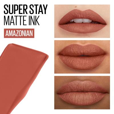 Maybelline Superstay Matte Ink Liquid Lippenstift für Frauen 5 ml Farbton  70 Amazonian