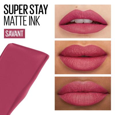 Maybelline Superstay Matte Ink Liquid Lippenstift für Frauen 5 ml Farbton  155 Savant