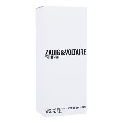 Zadig &amp; Voltaire This is Her! Deodorant für Frauen 100 ml