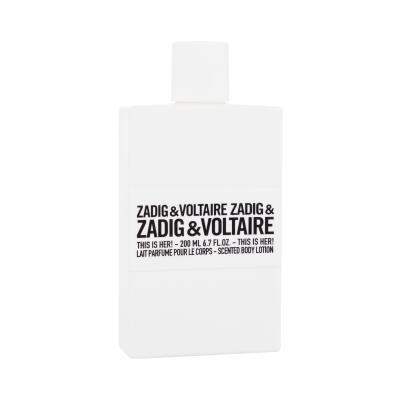 Zadig &amp; Voltaire This is Her! Körperlotion für Frauen 200 ml