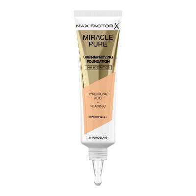 Max Factor Miracle Pure Skin-Improving Foundation SPF30 Foundation für Frauen 30 ml Farbton  30 Porcelain
