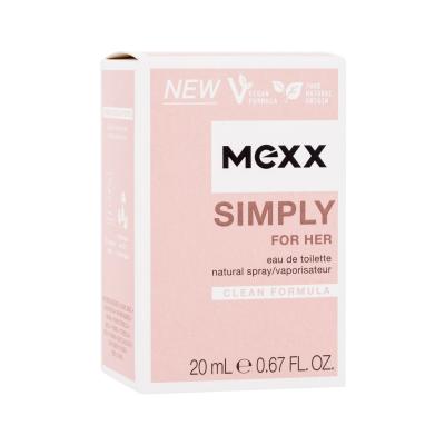 Mexx Simply Eau de Toilette für Frauen 20 ml