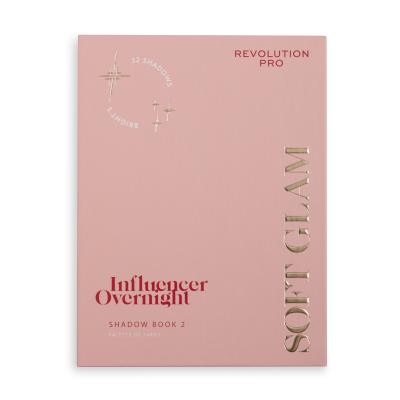 Revolution Pro Influencer Overnight Shadow Book Lidschatten für Frauen 35,2 g Farbton  2 Soft Glam