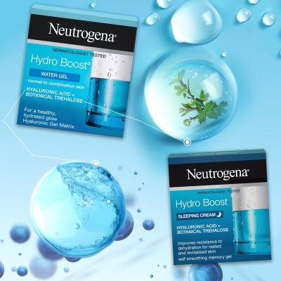Neutrogena Hydro Boost Geschenkset Tages-Gesichtsgel Hydro Boost Water Gel 50 ml + Nachtcreme Hydro Boost Sleeping Cream 50 ml