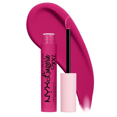 NYX Professional Makeup Lip Lingerie XXL Lippenstift für Frauen 4 ml Farbton  19 Pink Hit