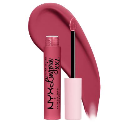 NYX Professional Makeup Lip Lingerie XXL Lippenstift für Frauen 4 ml Farbton  15 Pushed Up