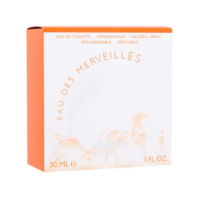 Hermes Eau Des Merveilles Eau de Toilette für Frauen Nachfüllbar 30 ml