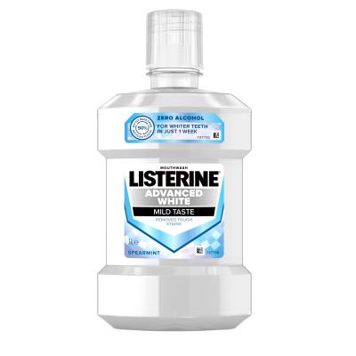 Listerine Advanced White Mild Taste Mouthwash Mundwasser 1000 ml