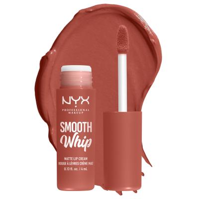 NYX Professional Makeup Smooth Whip Matte Lip Cream Lippenstift für Frauen 4 ml Farbton  02 Kitty Belly