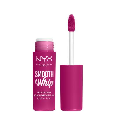 NYX Professional Makeup Smooth Whip Matte Lip Cream Lippenstift für Frauen 4 ml Farbton  09 Bday Frosting