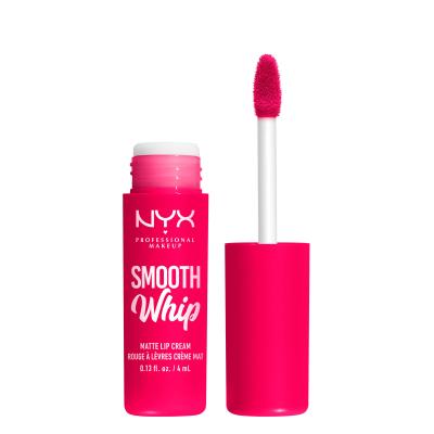 NYX Professional Makeup Smooth Whip Matte Lip Cream Lippenstift für Frauen 4 ml Farbton  10 Pillow Fight