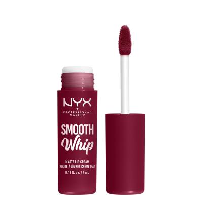 NYX Professional Makeup Smooth Whip Matte Lip Cream Lippenstift für Frauen 4 ml Farbton  15 Chocolate Mousse