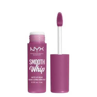 NYX Professional Makeup Smooth Whip Matte Lip Cream Lippenstift für Frauen 4 ml Farbton  19 Snuggle Sesh