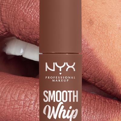 NYX Professional Makeup Smooth Whip Matte Lip Cream Lippenstift für Frauen 4 ml Farbton  24 Memory Foam