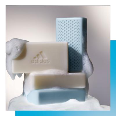 Adidas Deep Care Shower Bar Seife für Frauen 100 g
