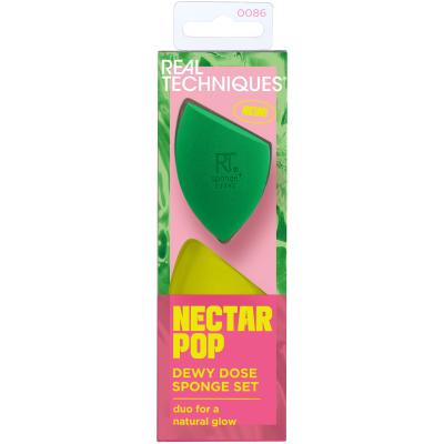 Real Techniques Nectar Pop Dewy Dose Sponge Set Applikator für Frauen 2 St.