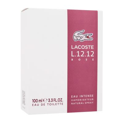 Lacoste L.12.12 Rose Eau Intense Eau de Toilette für Frauen 100 ml