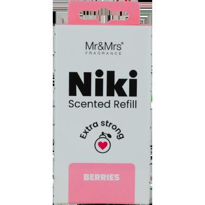 Mr&amp;Mrs Fragrance Niki Refill Berries Autoduft Nachfüllung 1 St.
