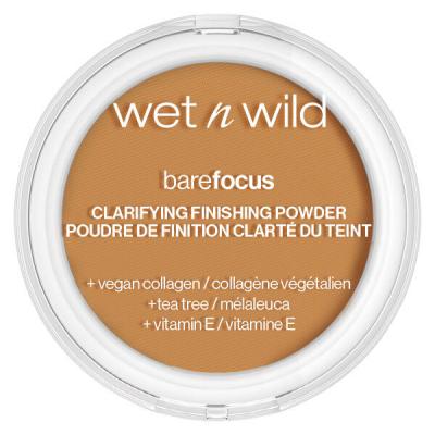 Wet n Wild Bare Focus Clarifying Finishing Powder Puder für Frauen 6 g Farbton  Medium-Tan