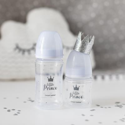 Canpol babies Royal Baby Easy Start Anti-Colic Bottle Little Prince 3m+ Babyflasche für Kinder 240 ml