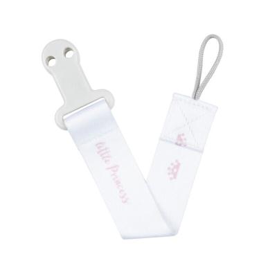 Canpol babies Royal Baby Soother Clip With Ribbon Little Princess Schnullerclip für Kinder 1 St.
