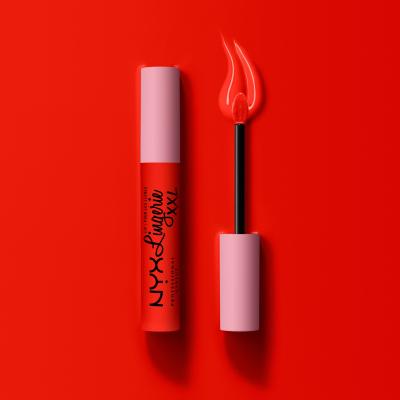 NYX Professional Makeup Lip Lingerie XXL Lippenstift für Frauen 4 ml Farbton  27 On Fuego