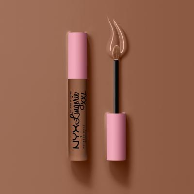 NYX Professional Makeup Lip Lingerie XXL Lippenstift für Frauen 4 ml Farbton  29 Hot Caramelo