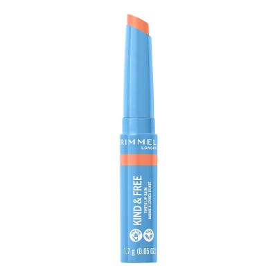 Rimmel London Kind &amp; Free Tinted Lip Balm Lippenbalsam für Frauen 4 g Farbton  003 Tropical Spark