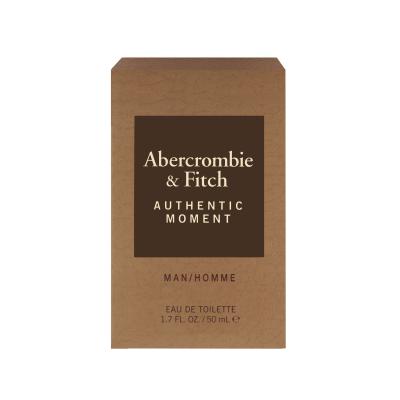 Abercrombie &amp; Fitch Authentic Moment Eau de Toilette für Herren 50 ml
